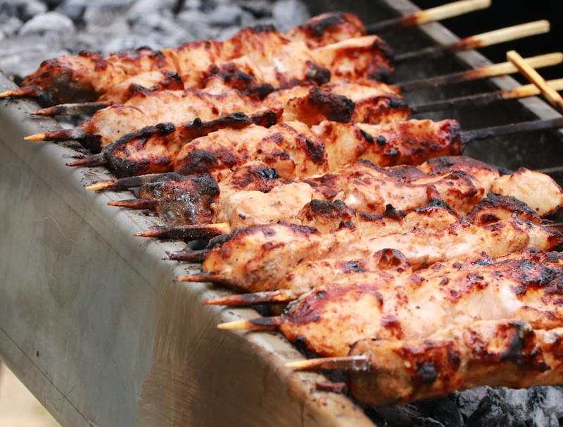 15-Min Charred Lamb Shish Kebab