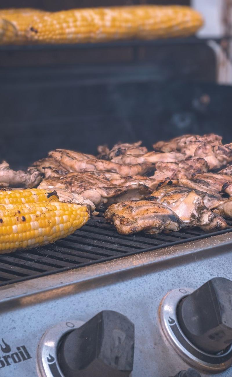 Charred Lemongrass Chicken & Corn