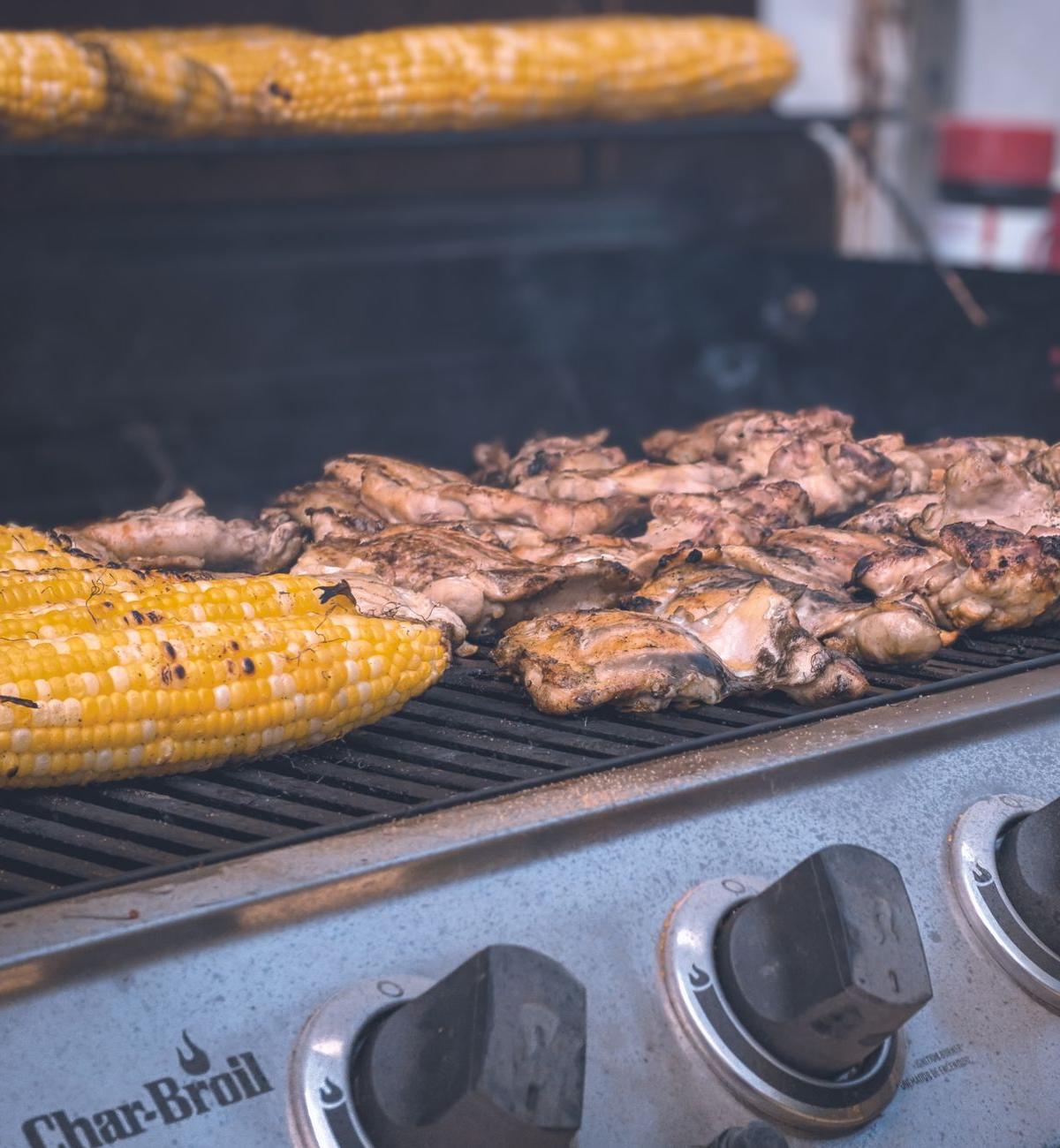 Charred Lemongrass Chicken & Corn
