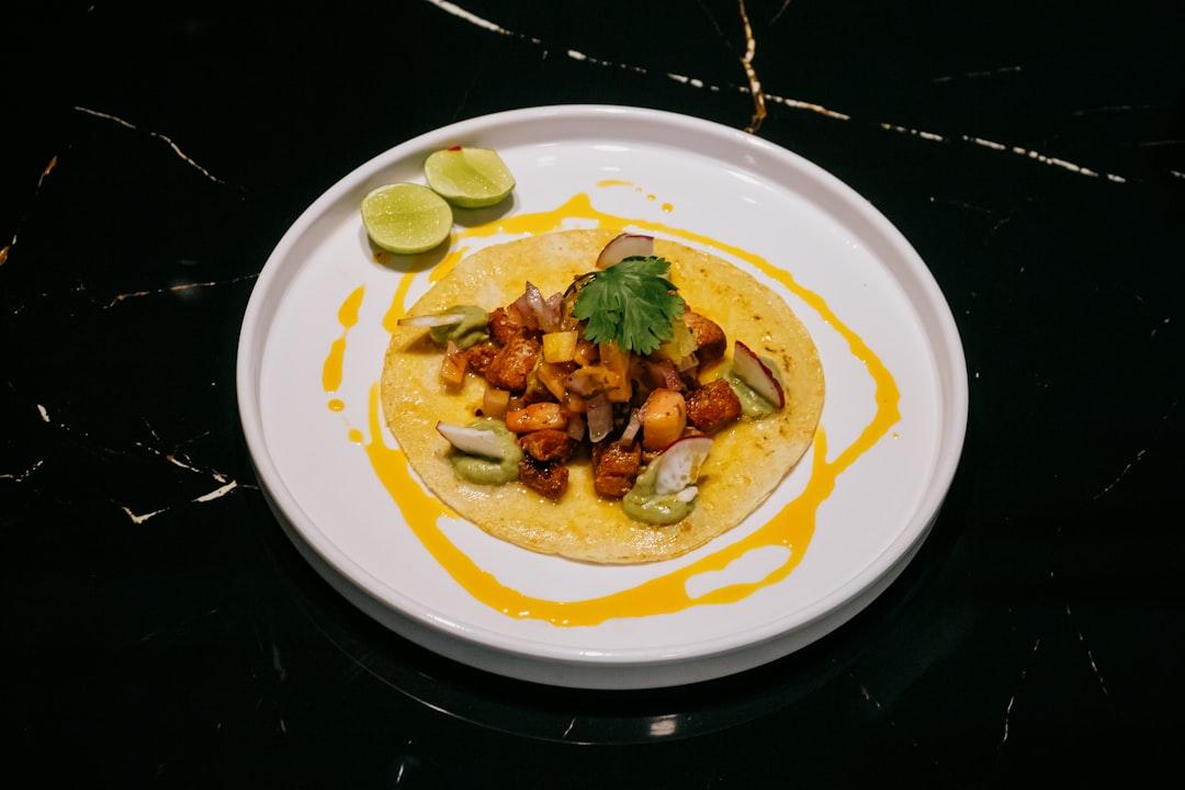 Charred Marlin Tacos with Lime Crema