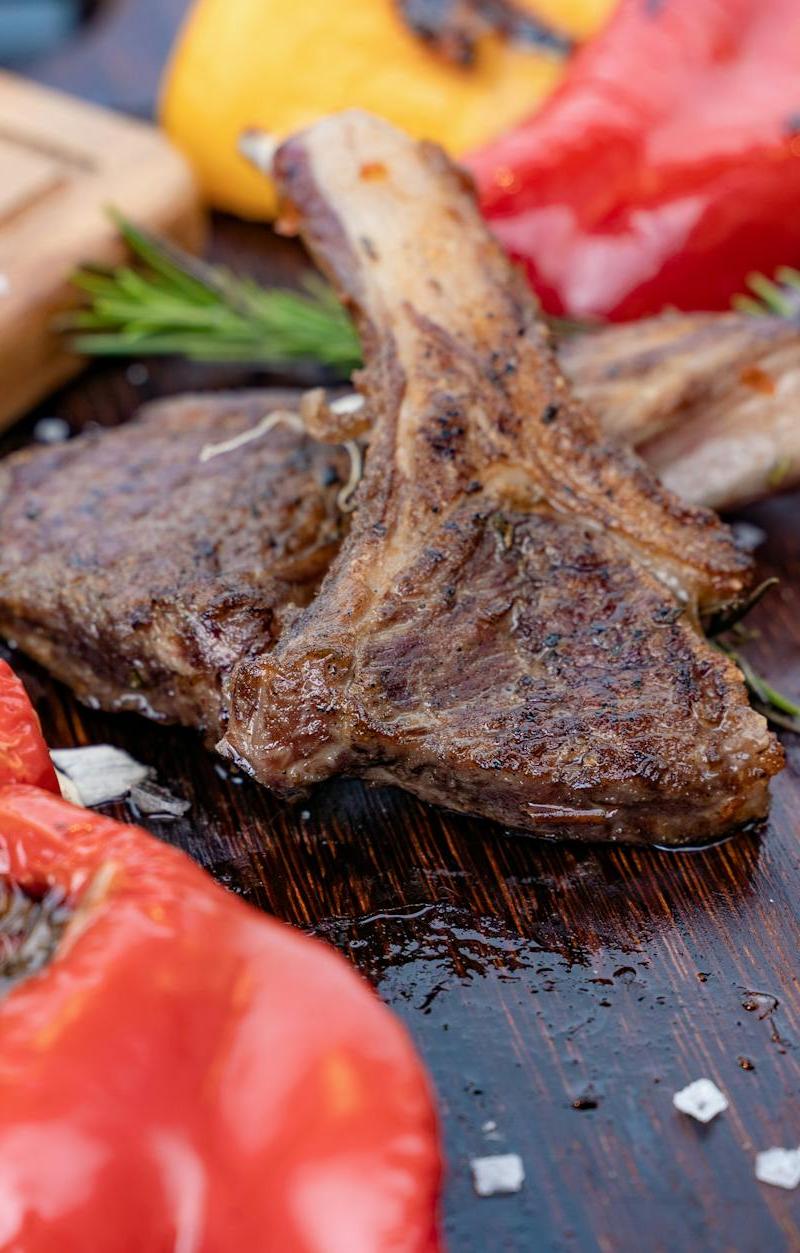 Charred Moroccan Lamb Chops