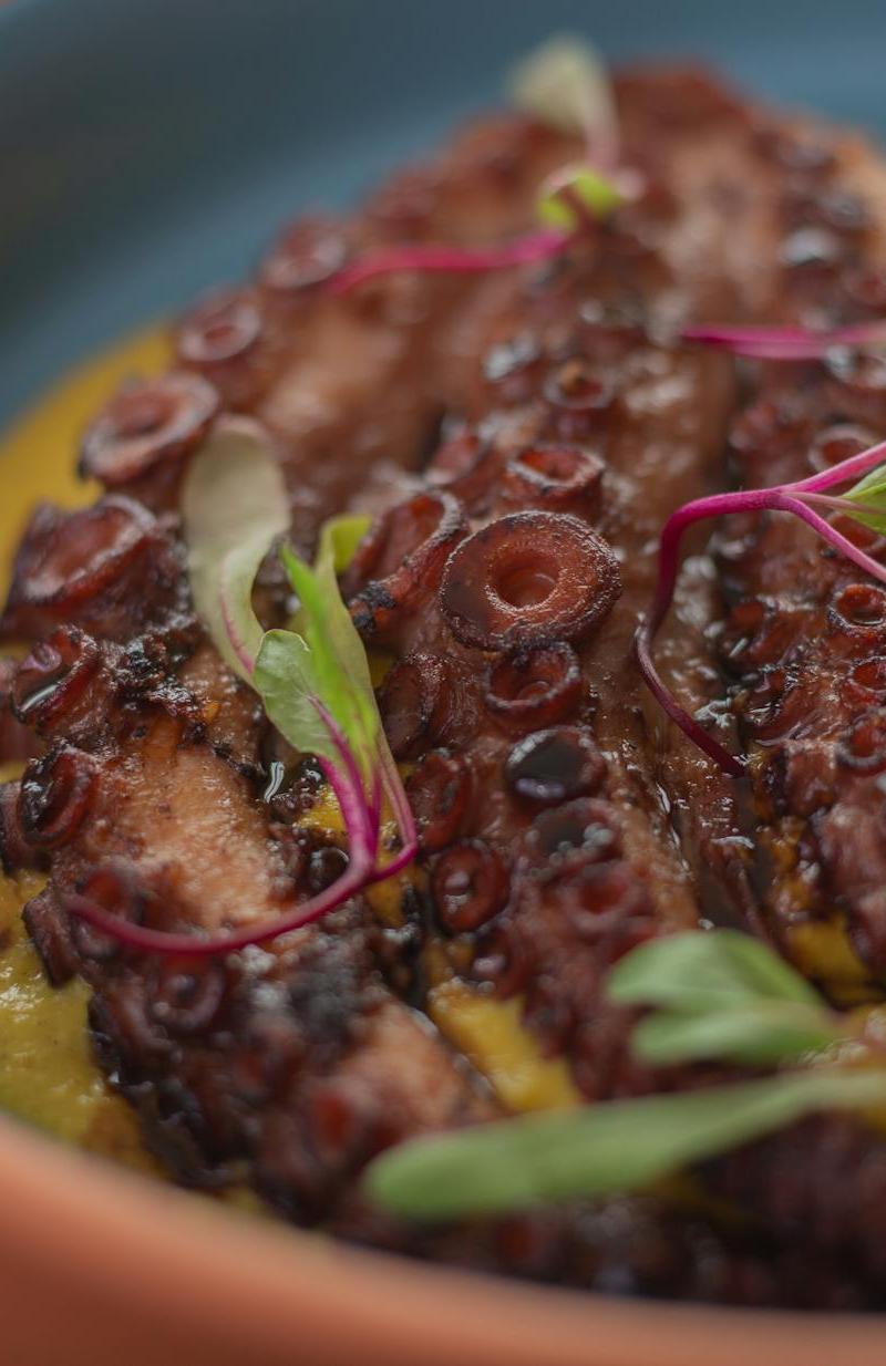 Charred Octopus with Crispy Potatoes