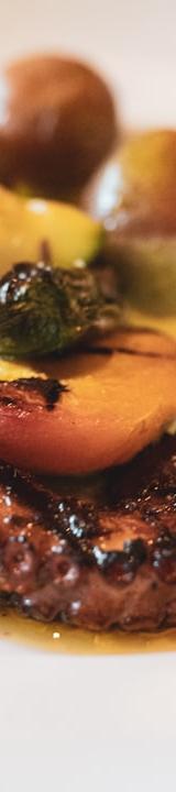 Charred Octopus with Grilled Summer Vegetables