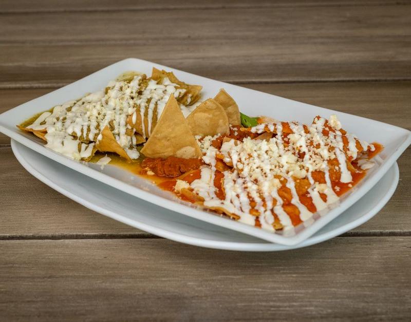Charred Salsa Roja & Trio Platter