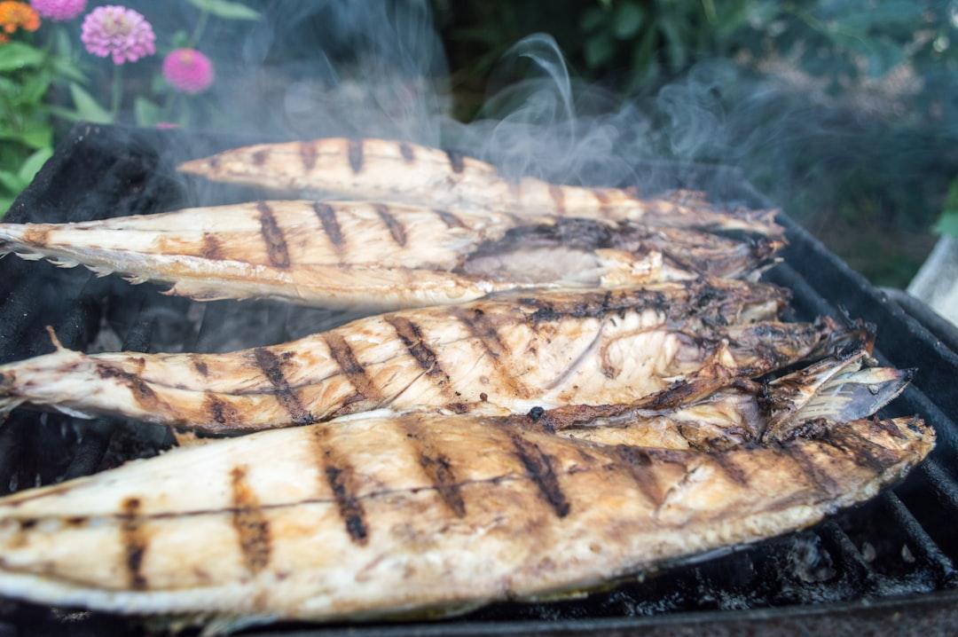 Charred Snoek with Lemon & Chili