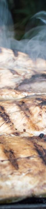 Charred Snoek with Lemon & Chili