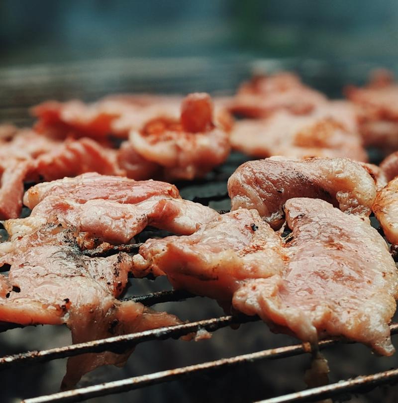 Charred Thai Pork Neck with Lime & Chili