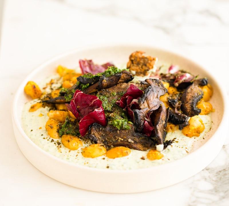 Charred Veg & Farro Bowl