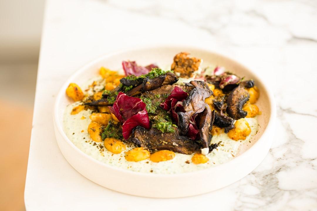 Charred Veg & Farro Bowl