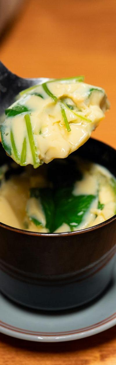 Chawanmushi with Shrimp and Scallop