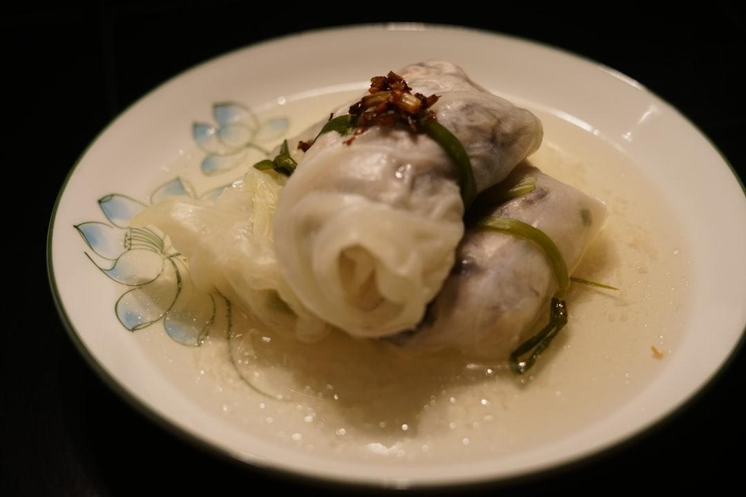 10-Min Chee Cheong Fun with Shrimp & Char Siu