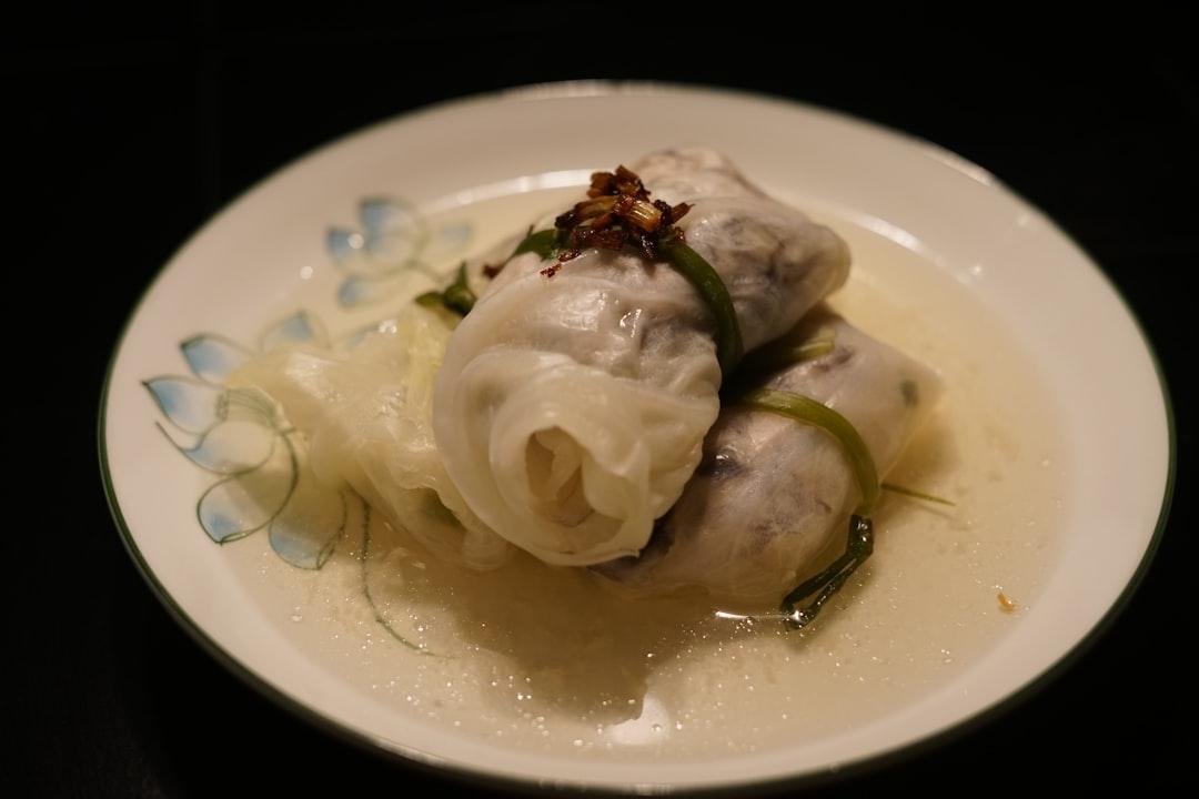 Chee Cheong Fun with Shrimp & Pork