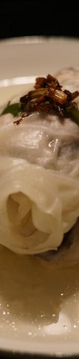 Chee Cheong Fun with Shrimp & Pork