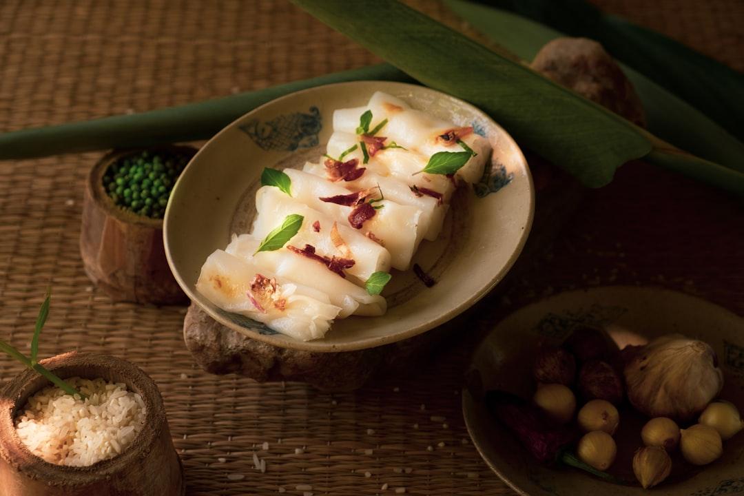Chee Cheong Fun — Steamed Rice Rolls with Sauce
