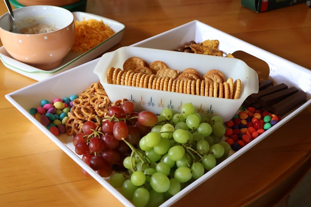 Cheese and Crackers Plate