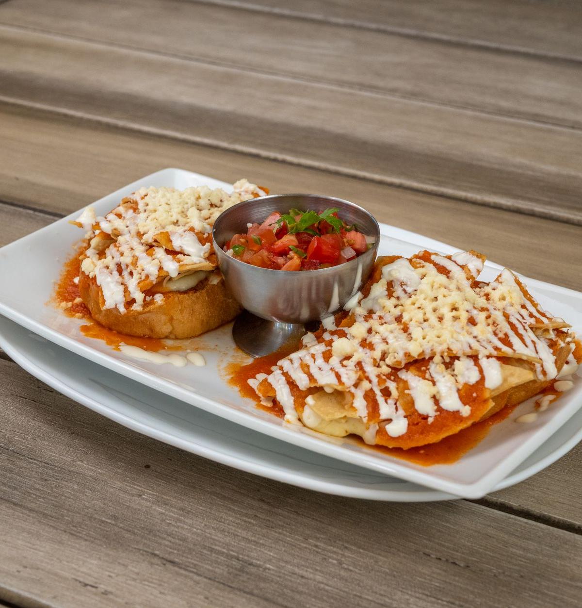 Cheese & Poblano Enchiladas