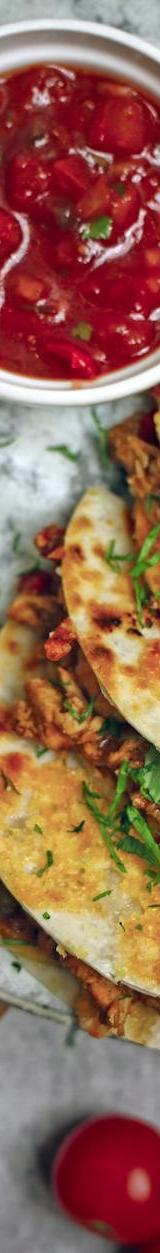 Cheesy Bean & Pepper Tortilla Roll-Ups