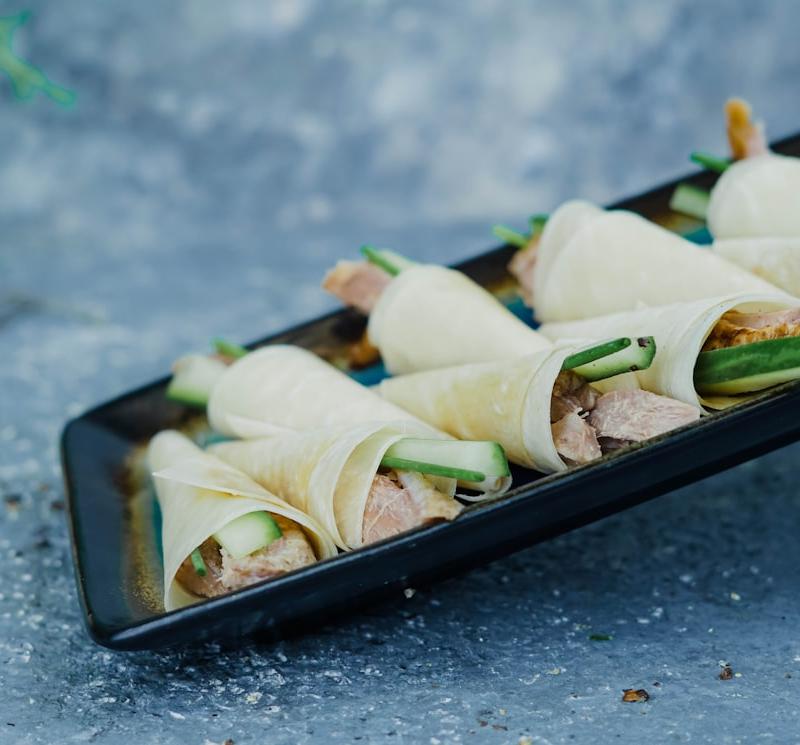 Cheesy Chicken Tortilla Roll-Ups