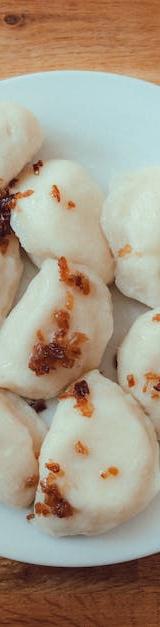 Cheesy Cottage Cheese Dumplings