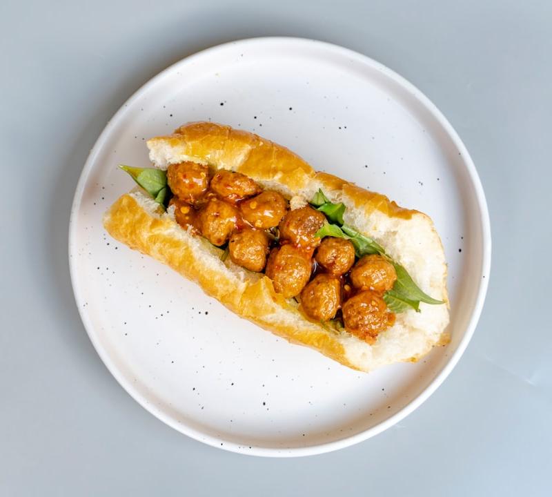 Cheesy Italian Meatball Sub