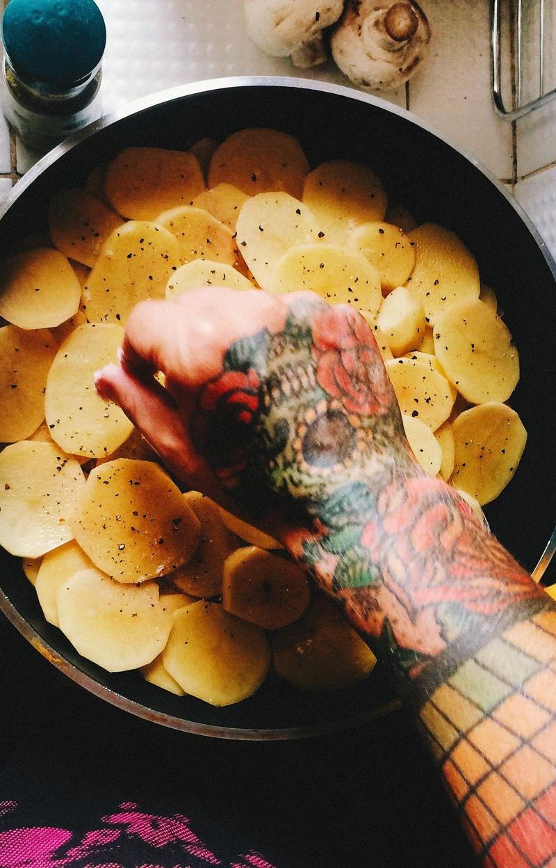 25-Min Cheesy Potato Gratin