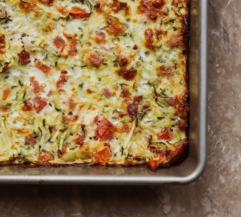 Cheesy Squash Bake
