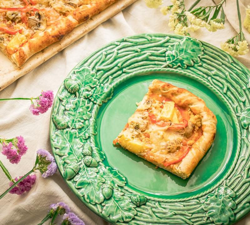 20-Min Cheesy Vegetable Tart