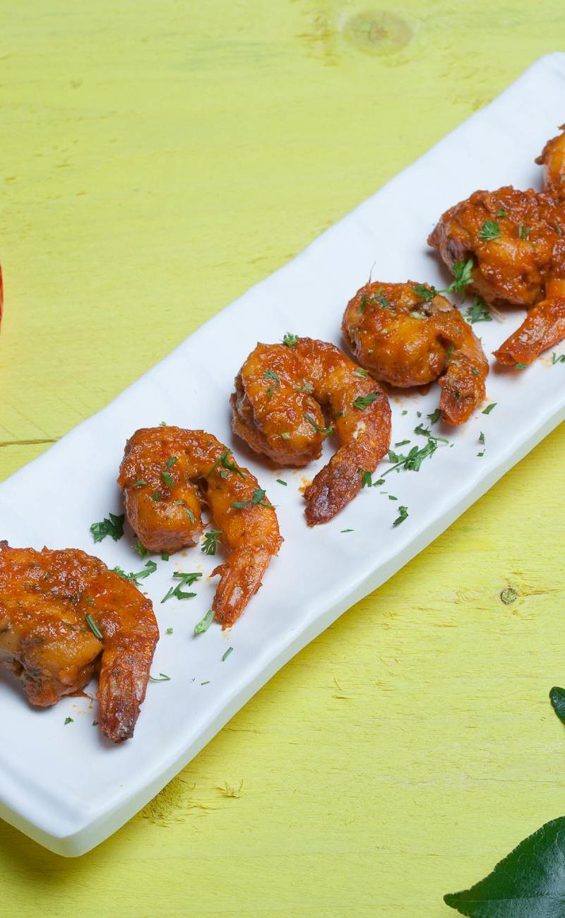 15-Min Chettinad Prawn Masala