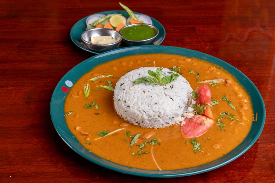 Chholar Dal with Coconut & Jeera Rice