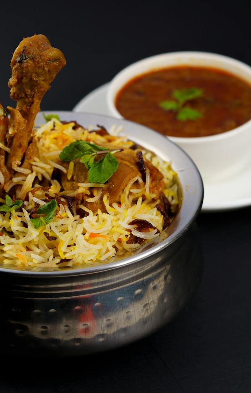 20-Min Chicken Biryani with Curry Sauce