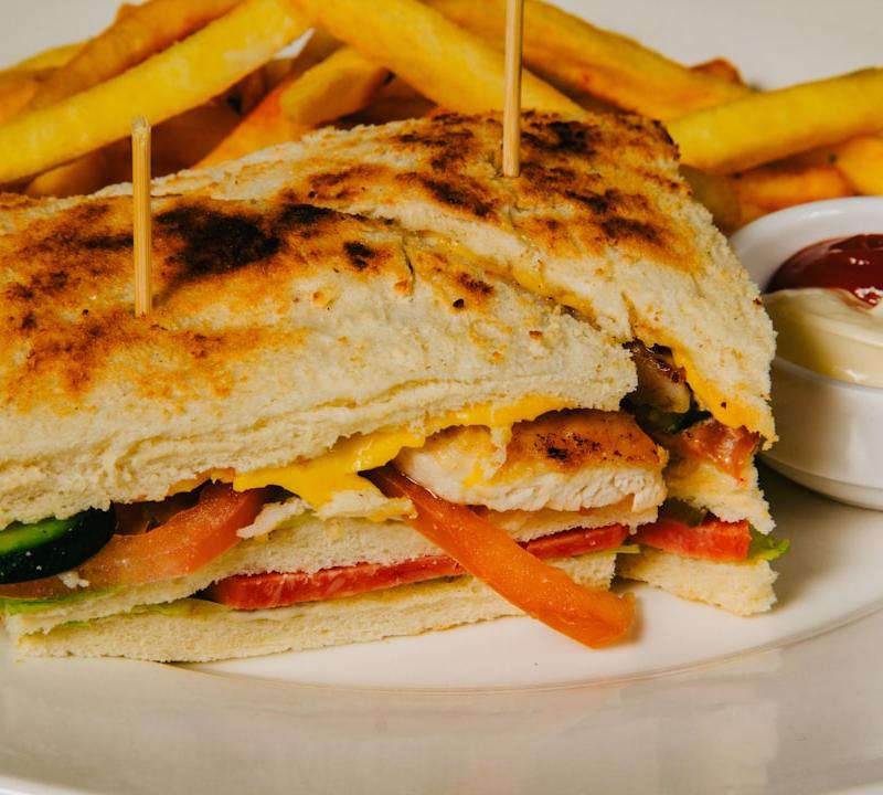 Classic Chicken Club Sandwich