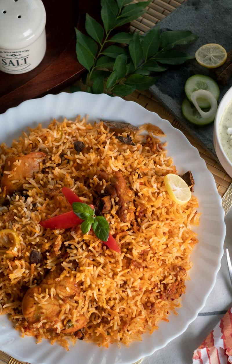 25-Min Chicken Kabsa with Spiced Rice