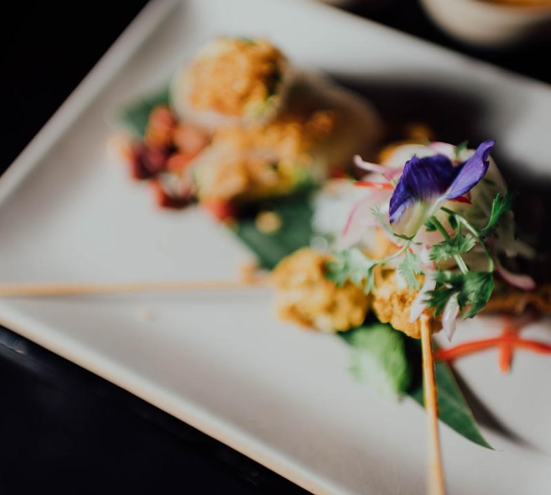 20-Min Chicken Satay with Peanut Sauce