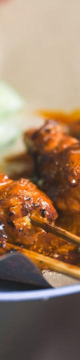 15-Min Chicken Satay with Peanut Sauce