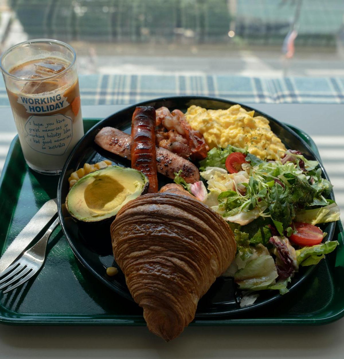 Chicken Sausage Breakfast Plate