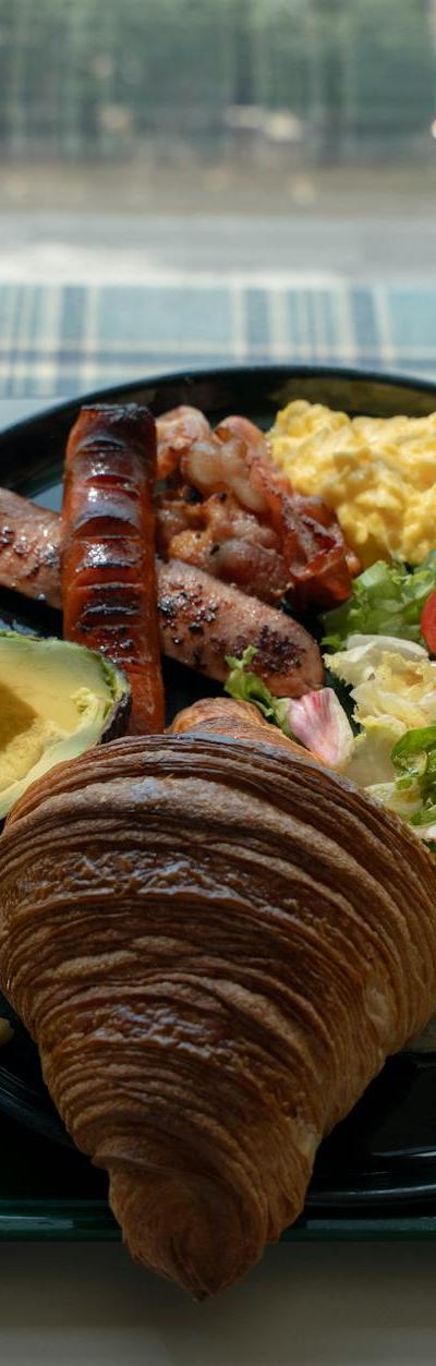 Chicken Sausage Breakfast Plate