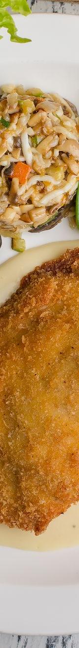Chicken Schnitzel with Mushroom Gravy