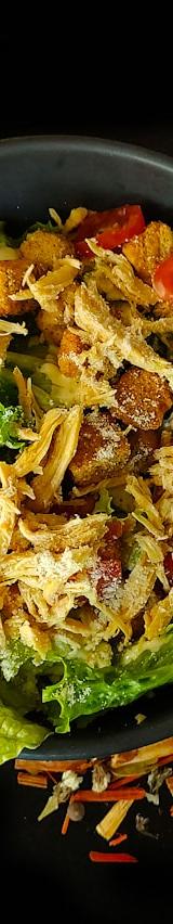 Chicken Shawarma Crispy Rice Salad