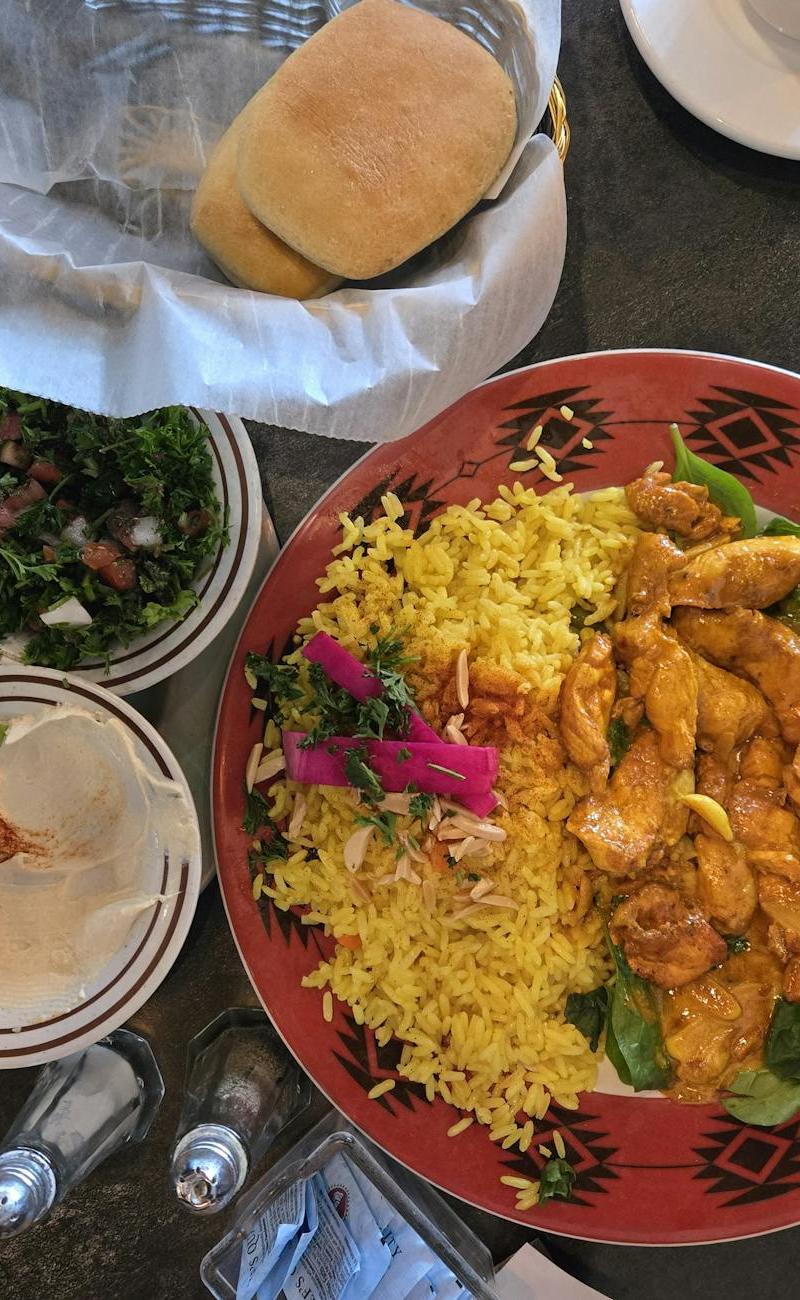 20-Min Chicken Shawarma Platter