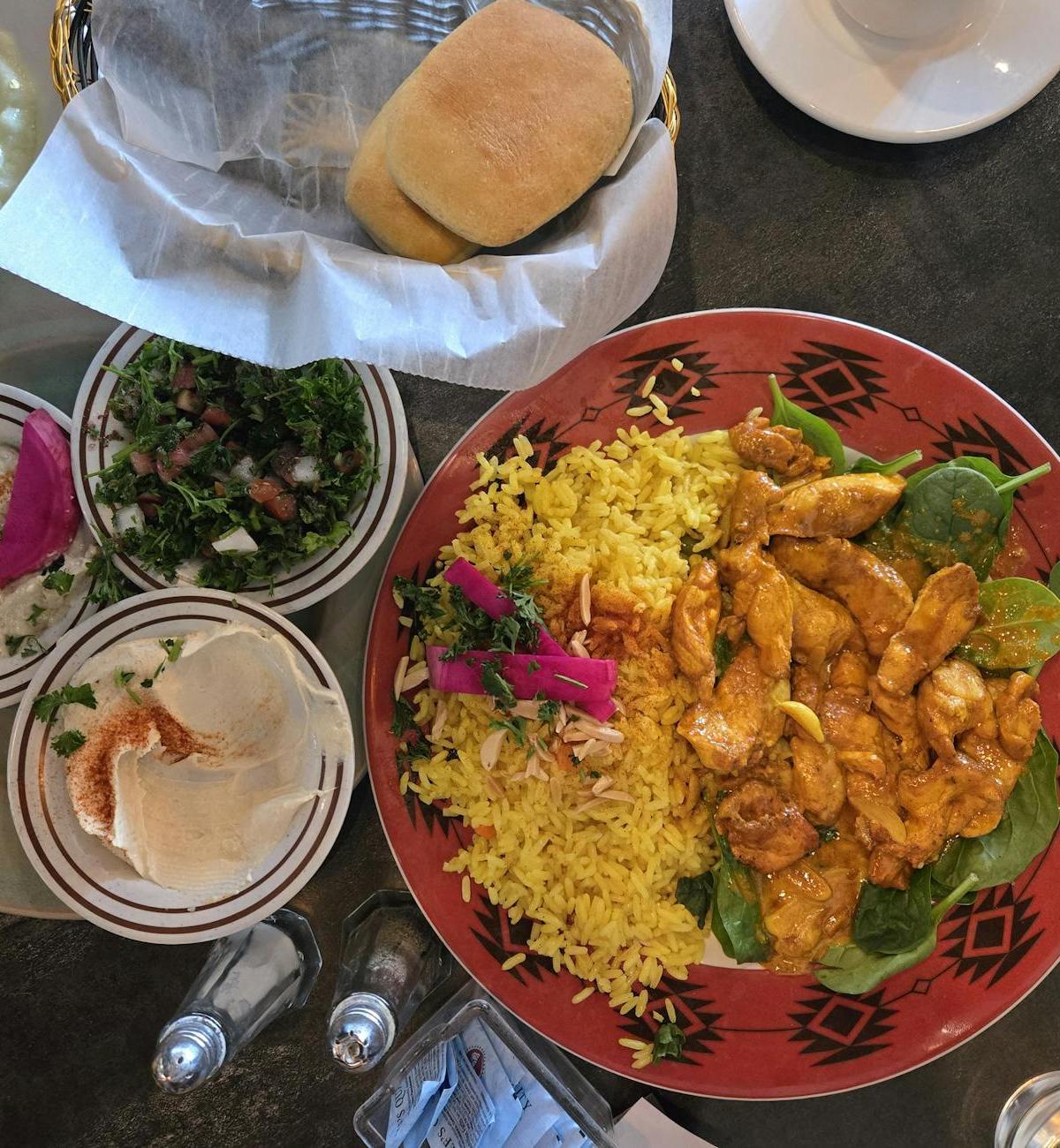 20-Min Chicken Shawarma Platter