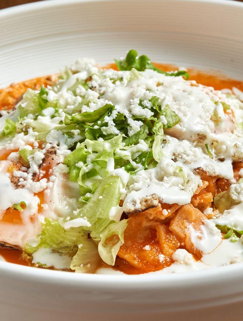 Chilaquiles con Huevo