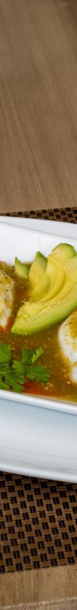 Crispy Chilaquiles Verdes with Fried Eggs