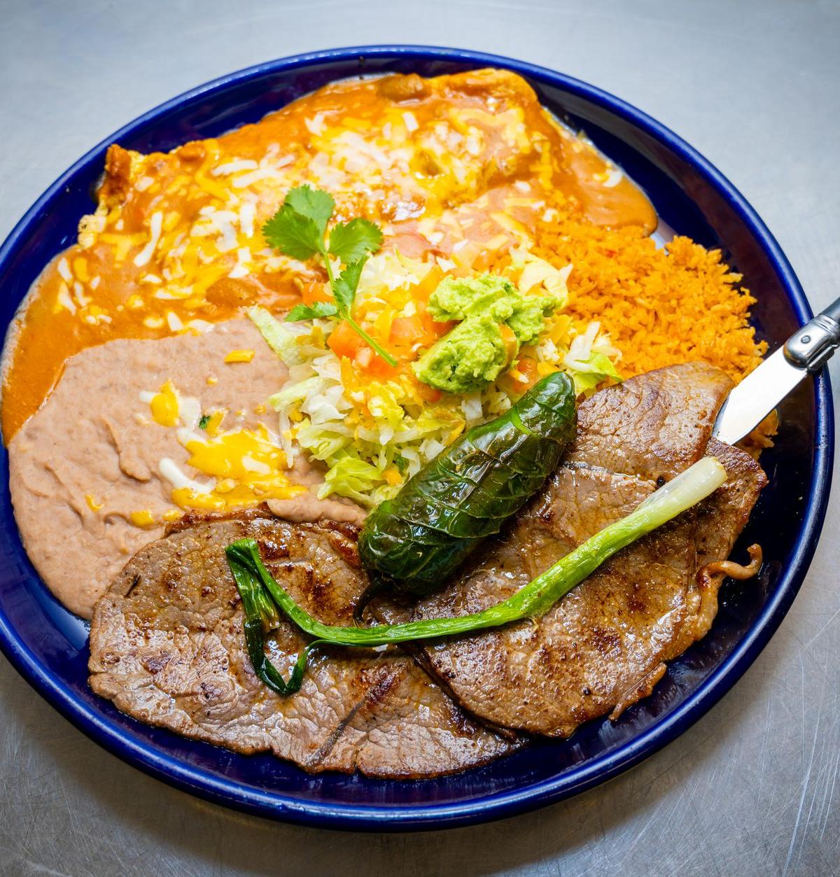 20-Min Chile Gravy Beef Skillet