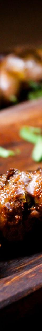 Chili Crisp Beef Anticuchos