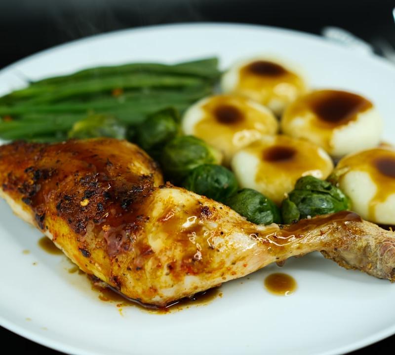 20-Min Chili-Crisp Chicken Adobo