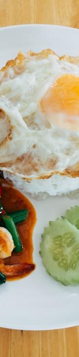 Chili Crisp Fried Rice with Crispy Eggs