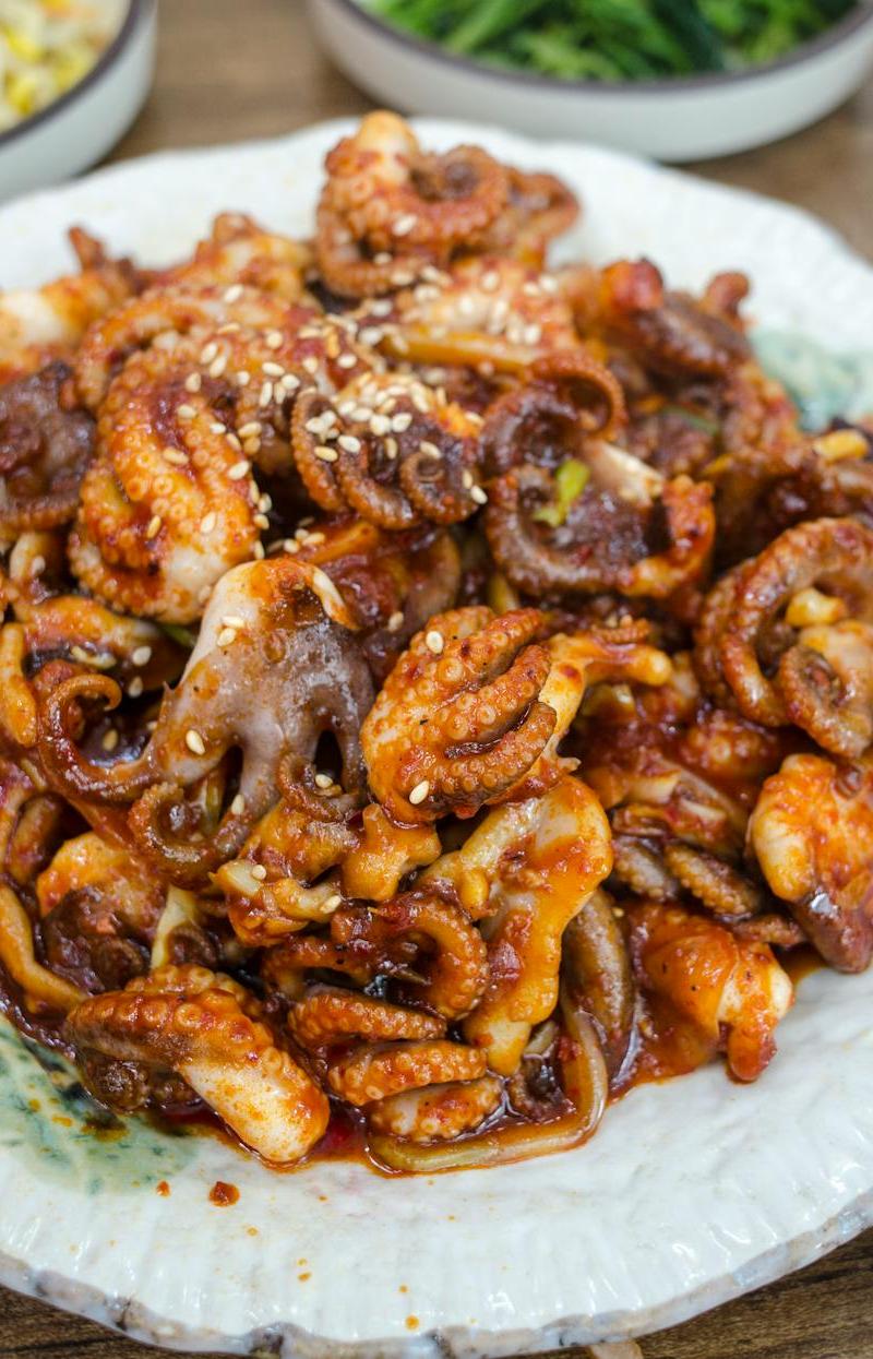Chili Crisp Octopus Stir-Fry