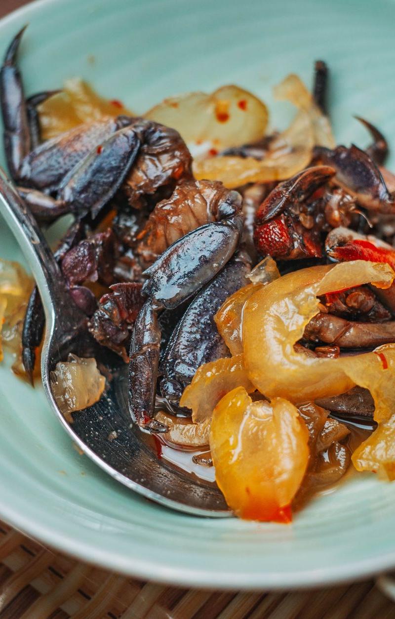 5-Min Chili Crisp Papaya Salad with Shrimp