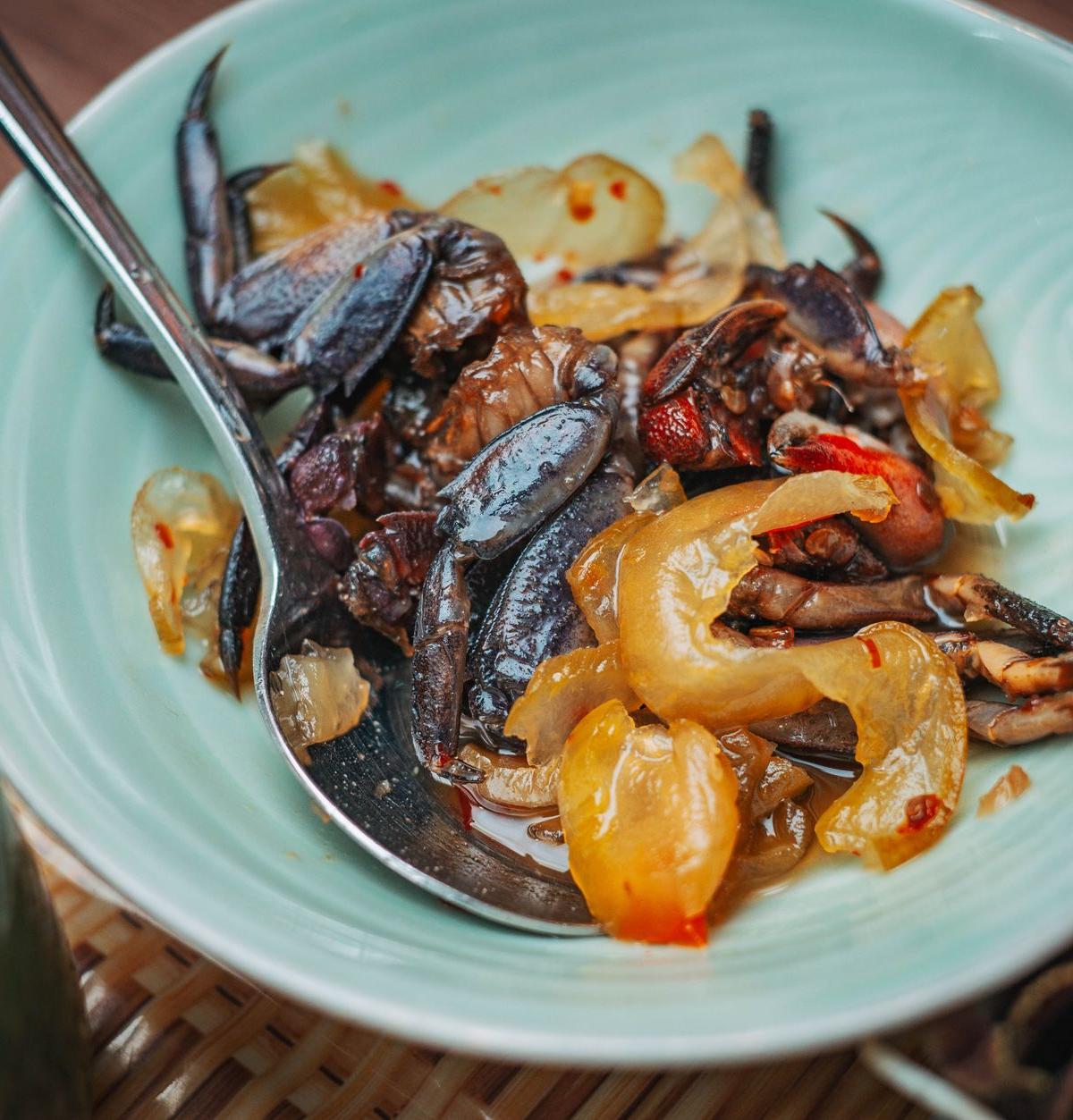 5-Min Chili Crisp Papaya Salad with Shrimp