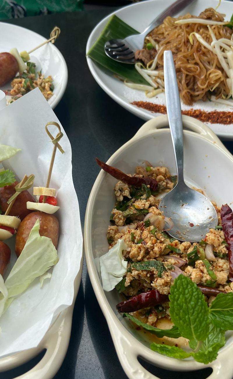 Chili Crisp Pork Larb